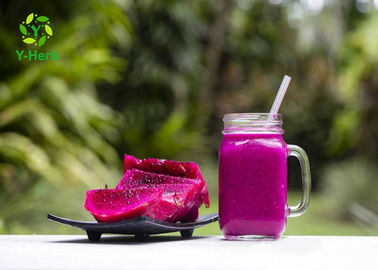 Spray Drying Herbal Extract Powder Red Dragon Fruit Natural Purple Red Color